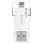USB флеш накопичувач PhotoFast 128GB i-Flashdrive Max Gen2 U3 White USB 3.0 - Lightning (IFDMAXG2128GB) - зменшене зображення 2