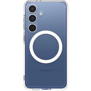 Чохол до мобільного телефона Spigen Samsung Galaxy S25+, Ultra Hybrid MagFit, Clear White (ACS08981) зображення 1