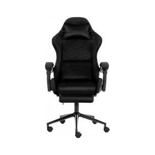 Крісло ігрове GT Racer X-2338 Black (X-2338 Fabric Black/Black Suede) зображення 1