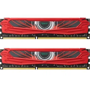 Модуль пам'яті для комп'ютера DDR3 16GB (2x8GB) 1866 MHz Armor Series-Red Apacer (DK.16GAQ.KA5K2) зображення 1
