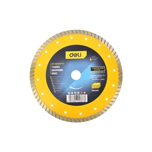 Круг відрізний Deli алмазний, по плитці, бетону, каменю 230 x 22,2 мм (EDH-CQP230-E4) picture 1