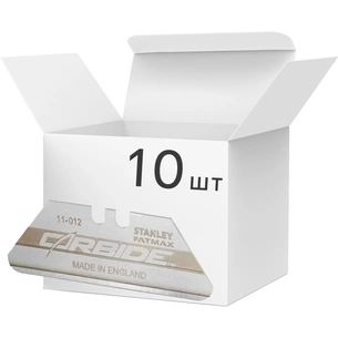 Лезо Stanley Carbide, трапецеподібні із закругленими кутами, 10 штук. (FMHT11012-2) зображення 1