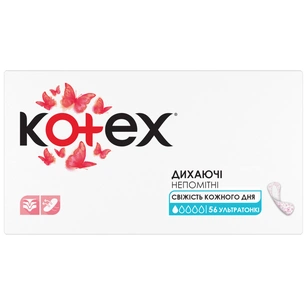 Щоденні прокладки Kotex Ultraslim 56 шт. (5029053548302/5029053548074) зображення 1