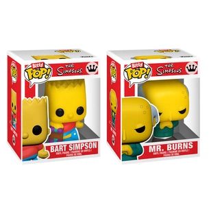Фигурка Funko Pop набор Bitty POP! серии Симпсоны – Барт и Мистер Бернс (94216) изображение 1