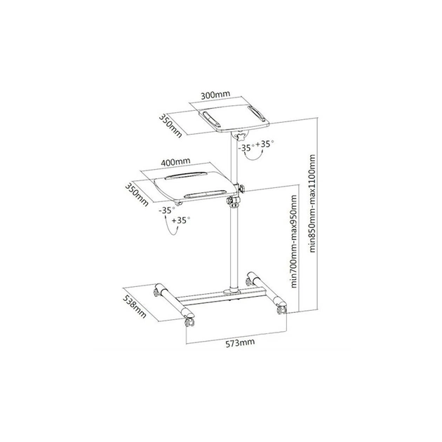 Стіл проекційний ITech TS-6 - picture 2
