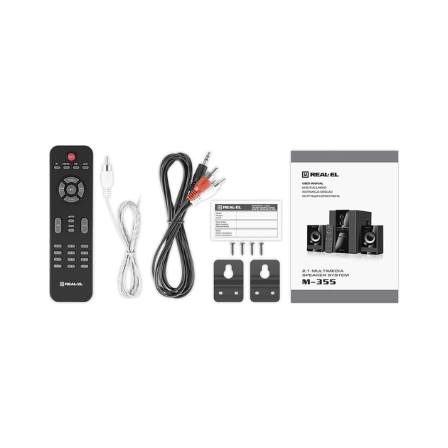 Акустична система REAL-EL M-355 Black (EL121300015) - picture 10