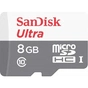 Карта пам'яті SanDisk 8GB microSDHC class 10 UHS-I Ultra (SDSQUNB-008G-GN3MN) - зменшене зображення 1