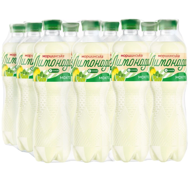 Напій Моршинська соковмісний Лимонада зі смаком Мохіто 0.5 л (4820017003063) - изображение 6