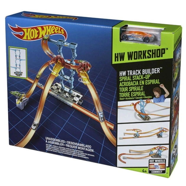 Автотрек Hot Wheels Автомобільна фабрика серії З'єднай всі треки (CDL56) - изображение 1