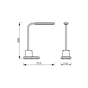 Настільна лампа Philips LED Reading Desk lamp Bucket біла (929003241107) - зменшене зображення 2