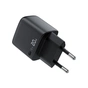 Зарядное устройство Acefast USB-C 20W GaN with digital display black (6974316284413) - уменьшенное изображение 4