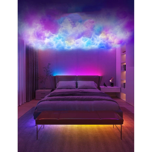 Світлодіодна стрічка Govee H612A S With Protective Coating, 5.0m, RGBICW, WI-FI/Bluetooth, white (H612ACD1) - picture 2