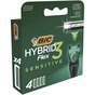 Змінні касети Bic Flex 3 Hybrid Sensitive 4 шт. (3086123644878) - уменьшенное изображение 2