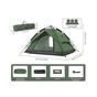 Намет Naturehike NH21ZP008 оливково-зелений (6927595777442) - зменшене зображення 11