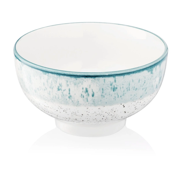 Салатник Ardesto Siena 11.5см, порцеляна, біло-блакитний (AR2914SWB) - picture 1