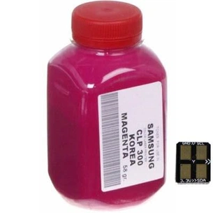 Тонер SAMSUNG CLP-320/325 Magenta+chip AHK (1500232) зображення 1