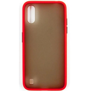 Чохол до мобільного телефона Dengos Samsung Galaxy A01 (red) (DG-TPU-MATT-33) зображення 1