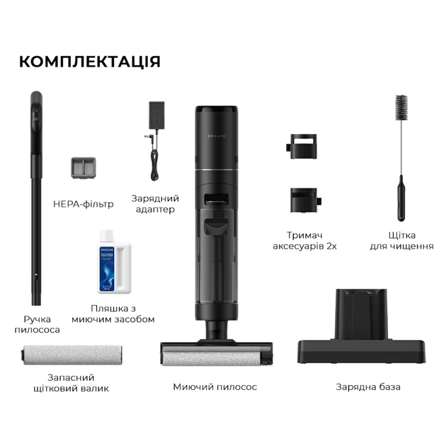 Пилосос Dreame H12S (HHR30B) - picture 3