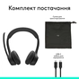 Навушники Logitech Zone 305 for Business Bluetooth Black (981-001458) - зменшене зображення 7