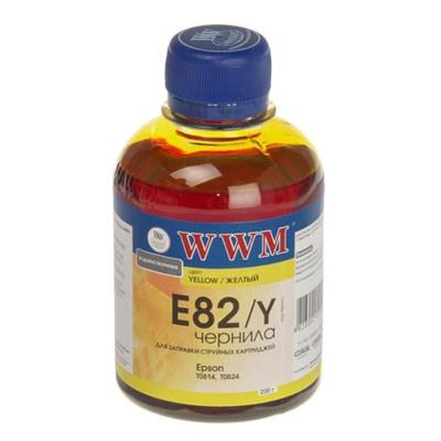 Чорнило WWM EPSON StPhoto R270/290 Yellow (E82/Y) - зображення 1