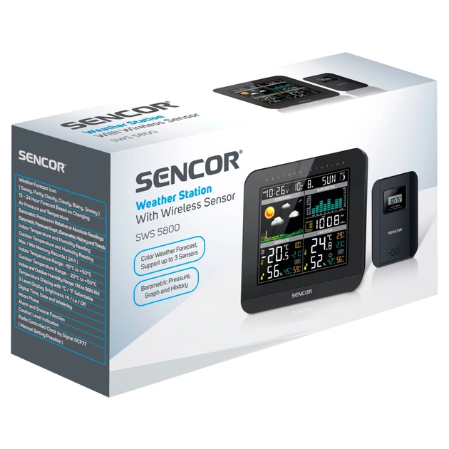 Метеостанція Sencor SWS5800 - зображення 8