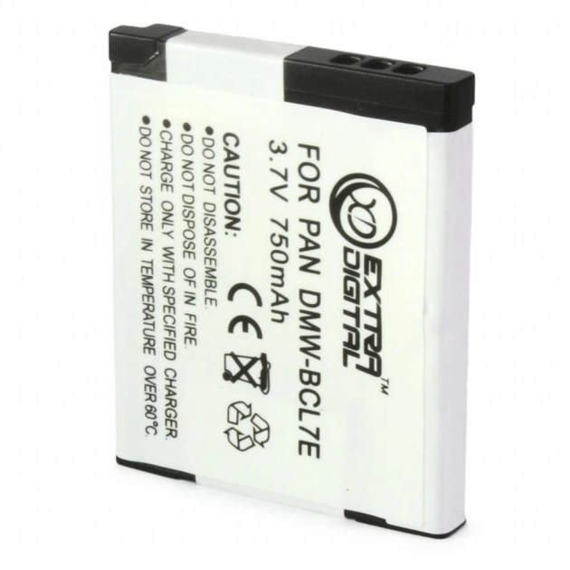 Акумулятор до фото/відео Extradigital Panasonic DMW-BCL7E (BDP1290) - picture 3