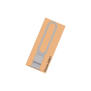 Вентилятор Dyson АМ07 Tower Fan EU Wh/Sv (300912-01) зображення 1