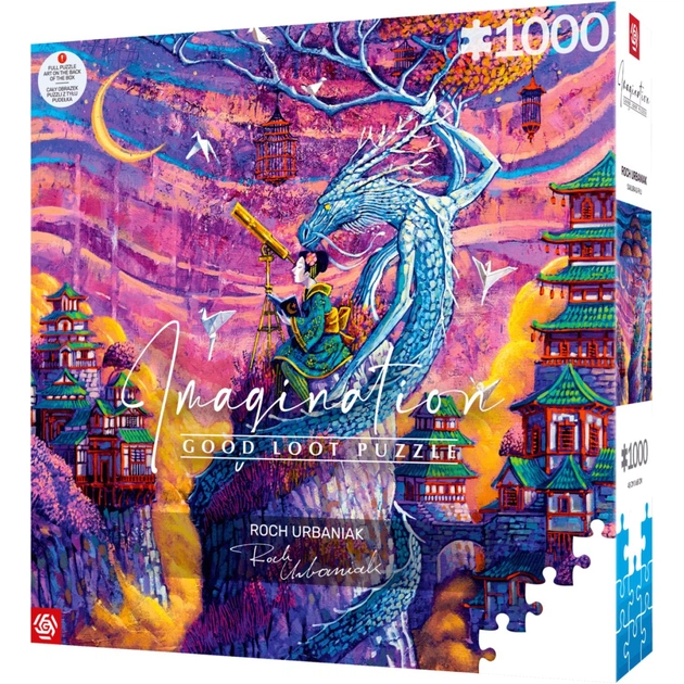 Пазл GoodLoot Imagination: Roch Urbaniak Sakura & Ryu 1000 ел. (5908305249740) - picture 2