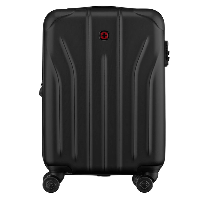 Валіза Wenger Oryson, мала, пластик, 4 колеса, чорна (653163) - зображення 4