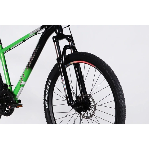 Велосипед Space 27.5" PHAETON DD FR рама-17" AL 2026 зелено-чорний (OPS-SP-27.5-080) - зображення 4