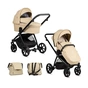 Коляска TUTIS 2 в 1 Mio Leather Beige (1232180) - зменшене зображення 1