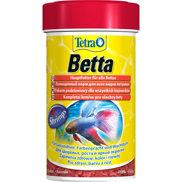 Корм для риб Tetra Betta в пластівцях 100 мл (4004218129108) - изображение 1