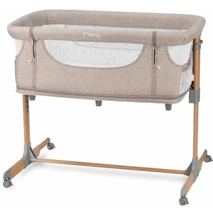 Ліжечко MoMi приставне SMART BED, beige (LOZE00001) зображення 1