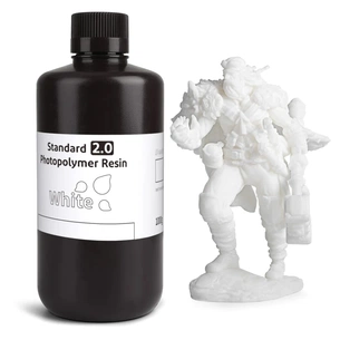 Фотополімерна смола ELEGOO Resin, Standard 2.0 1кг, white (50.103.0120) зображення 1