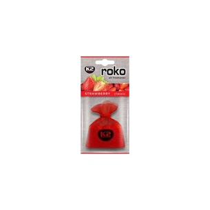 Ароматизатор для автомобіля K2 ROKO Truskawka 20г (V820) зображення 1