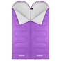 Спальний мішок KingCamp Oasis 250 Purple (KS3121_PURPLE_L_01) - зменшене зображення 3