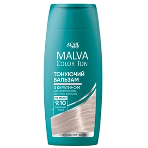 Відтінковий бальзам Acme Color Malva Color Ton 9.10 - Лазурний топаз 180 мл (4823115503343) зображення 1