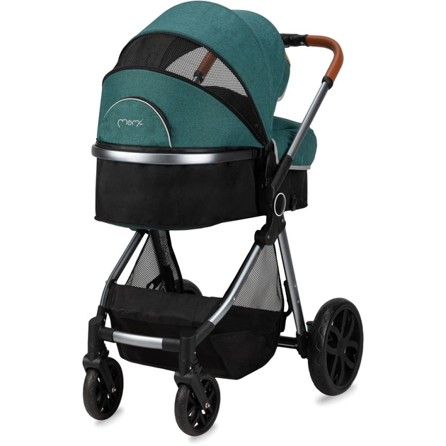 Коляска MoMi 2 в 1 Limuru Green (WOSP00028) - picture 6