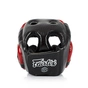 Боксерський шолом Fairtex HG13 Black/Red XL (HG13_XL_Black/Red) - зменшене зображення 4