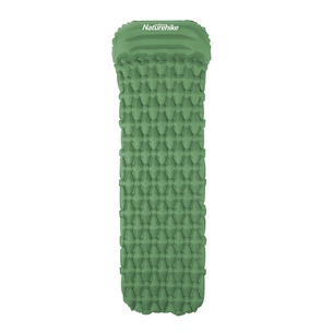 Туристичний килимок Naturehike надувний із подушкою FC-12 NH19Z003-P 65 мм зелений (6927595737750) зображення 1