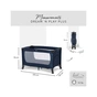Дитячий манеж Hauck Dream N Play Plus (Navy/Aqua) (60366-6) - зменшене зображення 8