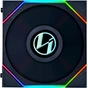 Кулер до корпусу Lian Li TL LCD 120-3, Black Cooler (G99.12TLLCD3B.00) - зменшене зображення 4