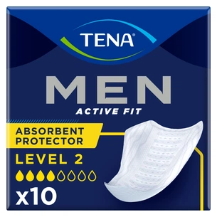 Урологічні прокладки Tena for Men Level 2 10 шт. (7322540016413) зображення 1