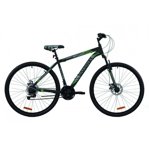 Велосипед Discovery 29" RIDER AM DD рама-19" St 2020 чорно-сірий із зеленим (OPS-DIS-29-076) зображення 1