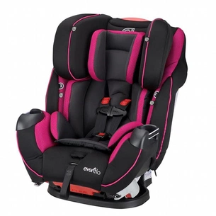 Автокрісло Evenflo Symphony ELITE Raspberry Sorbet (032884192540) зображення 1