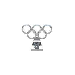 Конструктор Metal Time Колекцiйна модель Rings of Strength Олімпійські кільця (MT021Y) зображення 1