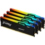 Модуль пам'яті для комп'ютера DDR5 128GB (4x32GB) 5600 MHz Beast RGB XMP Kingston Fury (ex.HyperX) (KF556C40BBAK4-128) - зменшене зображення 2