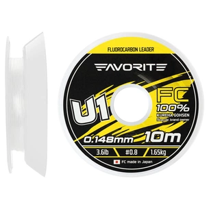 Флюорокарбон Favorite U1 FC 10m 0.8/0.148mm 3.6lb/1.65kg (1693.11.74) зображення 1
