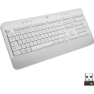 Клавіатура Logitech Signature K650 USB/Bluetooth UA Off-White (920-010977) зображення 1