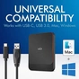 Накопичувач SSD USB-C 2TB LaCie (STHK2000800) - зменшене зображення 8